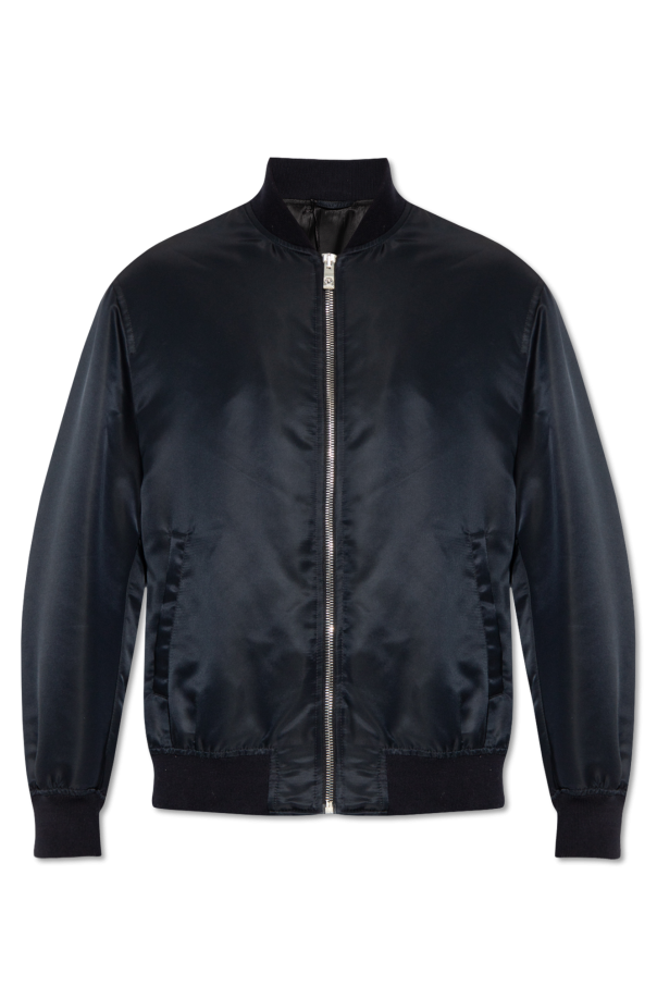 Visille Oversize Bomber Jacket Light Grey Melange